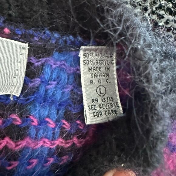 Vintage Amanda Smith Classic Mohair Blend Cardigan L - Picture 6 of 7